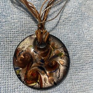 Elegant Multicolor Pendant Necklace